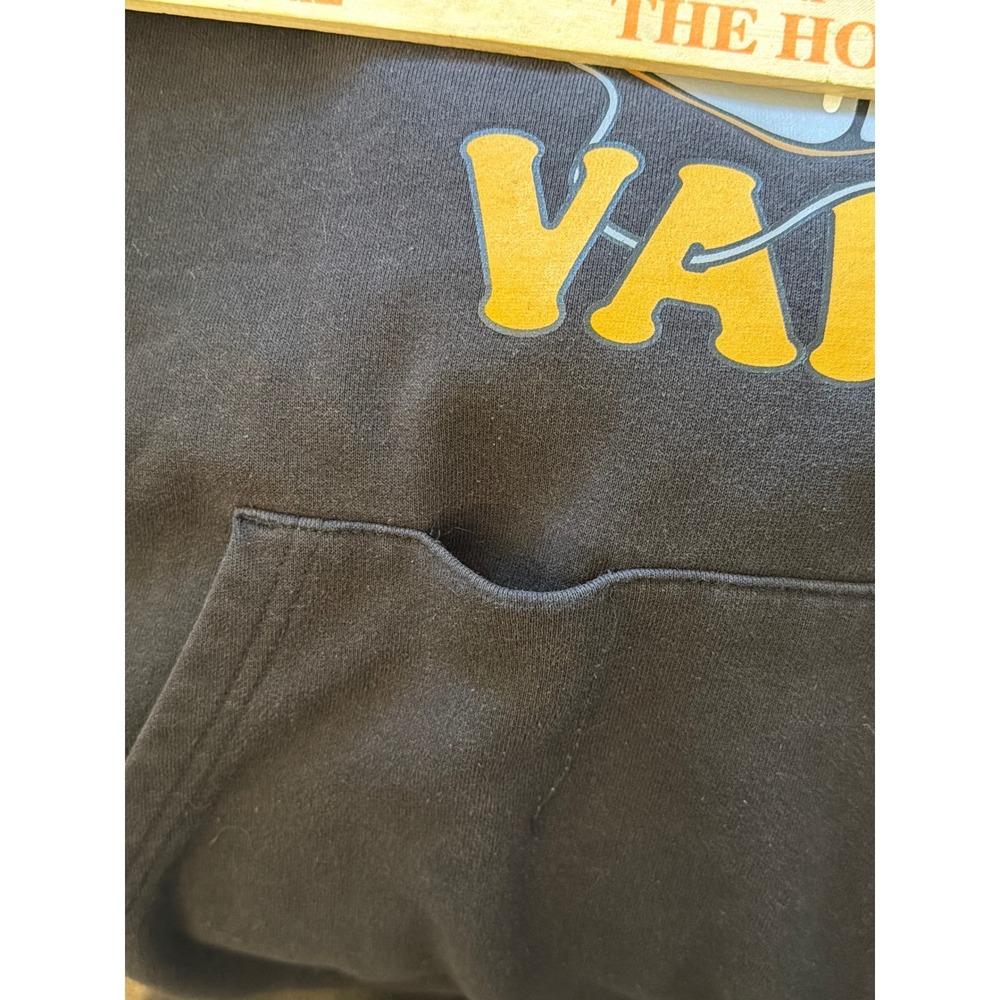 Vans Mens Black Waffle Toaster Graphic Hoodie Sweatshirt Off The Wall - Picture 6 of 9